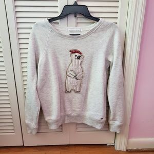 NWOT American eagle polar bear holiday sweater